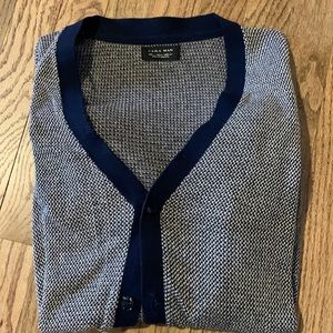 Zara Man Men’s Button Up Sweater